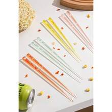 - Palillos acrlicos - Autntico diseo japons, ligeros, duraderos y cmodos - 21cm + Gato - Ver 2