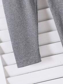 2件套女婴可爱休闲长袖卫衣+打底裤套装，秋冬季 - 紅色 - 查看 8