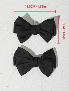 女士鞋飾黑色網紗蝴蝶結，可拆卸式