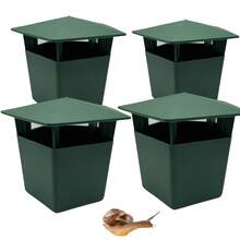 High Quality Snail & Slug Trap, Reusable Garden Vegetable Pest Catcher, Butterfly & Caterpillar Trap, Suitable For Yard, Garden, Farm - Multicolor - View 7