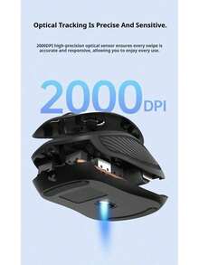 Lenovo M03 Wired Mouse, Ergonomic USB Mouse, Adjustable Sensitivity, Multi-Device Compatibility, Office-Specific Model