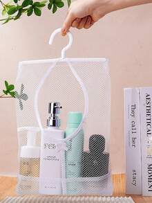 Túi treo đồ dùng nhà tắm tiện dụng, túi phơi quần áo, túi treo xoay đa chức năng, túi đựng mỹ phẩm, túi phơi đồ lót, giá treo lưới nhà tắm, có thể tái sử dụng, phụ kiện giặt ủi đa năng, bền, nhẹ nhàng với quần áo, chắc chắn và đáng tin cậy, thích hợp để cất giữ khi đi du lịch, sử dụng trong phòng ngủ, phòng tắm và nhà cửa. Món quà lý tưởng cho Lễ Tạ ơn, Ngày Valentine, Năm mới dành cho gia đình và bạn bè. - Nhiều màu - Xem 6