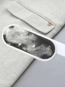 1个防静电除尘刷，绒毛刷，双面静电绒毛刷，毛发去除工具，蓬松外套刷，床单刷，高效除毛器 - 去毛刷 - 查看 4