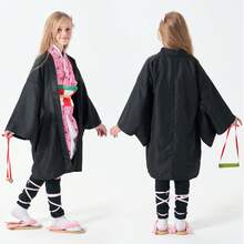 : Kimetsu no Yaiba Conjunto de Cosplay de - Peluca de Nezuko - Ver 12