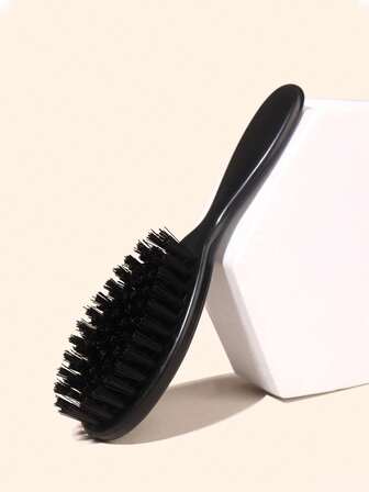 Cepillo para el cabello liso - Cepillo para el cabello para mujeres y hombres con cabello fino a medio - Alisado de pelos rebeldes, para todo tipo de peinados y recogidos lisos, cepillo para barba, limpieza de cepillo, cepillo para el cabello, peine, herramientas para el cabello, productos y accesorios para el cabello para peluquería, salón de belleza, artículos esenciales de viaje, cepillo para el cabello y la barba para hombres y mujeres, herramienta alisadora, cepillo de pelo portátil