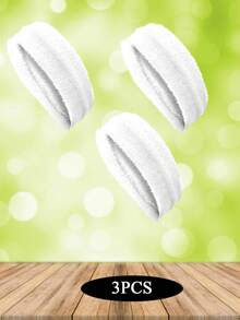 1-5pcs Coil Elastic Yoga Headbands, Solid Color Absorbent Sports Headbands, Outdoor Running Yoga High Elastic Headbands, Coil Sweat-Wicking Breathable Fitness Headband, Pilates Sports Hairband - Multicolor - View 14