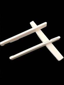 1Set 6 String Acoustic Guitar Bone Bridge Saddle And Nut Made Of Real Bone