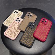 La carcasa del teléfono anti - caída simple y de moda está hecha de material tpu con estampado animal y está disponible para iPhone 17, 16, 15, 14, 13, 12, 11 Pro / air / xR / XS y samsungs25 / S24 / S23 / S22 / Fe / plus, que ofrece protección de amortiguación. Regalos para amigos y San valentín. - Negro - Ver 2