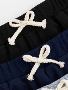 3件套 青少年男孩卡通图案运动裤