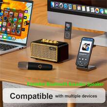 Black Single Microphone