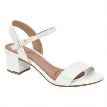 Beira Rio Women's Sandal With Medium Chunky Heel 82461176 - White Napa 82461176 - View 2