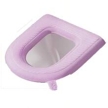 Waterproof Toilet Seat Cover – Seat Protection, Bathroom Accessory - Rosa - Ver 8