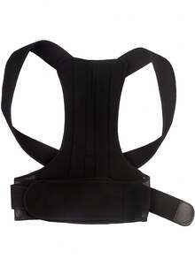 Đai hỗ trợ chỉnh tư thế với chất liệu lưới thoáng khí, thoải mái mà không gây khó chịu, không bết dính ngay cả sau nhiều giờ ngồi hoặc đeo. - màu đen - Xem 4