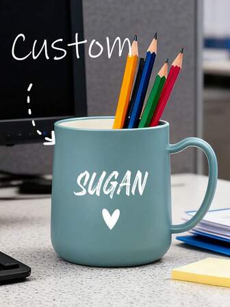 Custom Name Personalized Gift Mug,Customized Name Mug, Multiple Colors Available, Suitable For Washing, Beer, Juice, Milk, Coffee Use, Unique Gift For Special Occasions