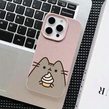Cute PusheenS Phone Case For IPhone 16 15 14 13 12 29 Pro Max Plus Shockproof Soft Back Cover Couple Gift.FOR-YOUR-BELOVED-PHONE.Valentine's Day Gift.High Quality |   Teenage Girl Gift. - 1pc - 查看 3
