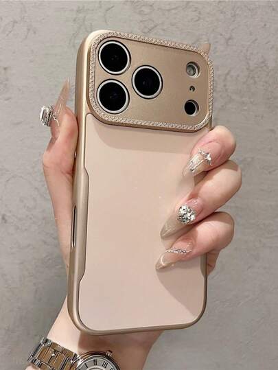 Luxury Blade Matte Soild Color Protective Phone Case Compatible With Iphone 17 Pro Max 17 Pro 16 15 14 13 Pro Max Plus Soft Shockproof Back Cover