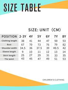 Young Girl Bow Embroidered Graphic Round Neck Short Sleeve Top And Skirt Set - White - View 7