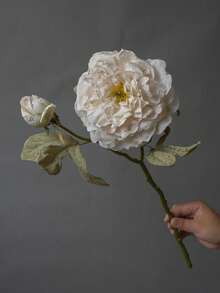 1pc High Quality Vintage Peony Artificial Flower, Home Decor Ornament, Wedding Aisle Flower - Multicolor - View 9