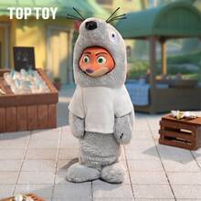 Miniso Figura de acción ciega de regalo con el mejor disfraz de Judy Hopps y Nick Wilde de Disney Zootopia, decoración para niñas - Multicolor - Ver 4