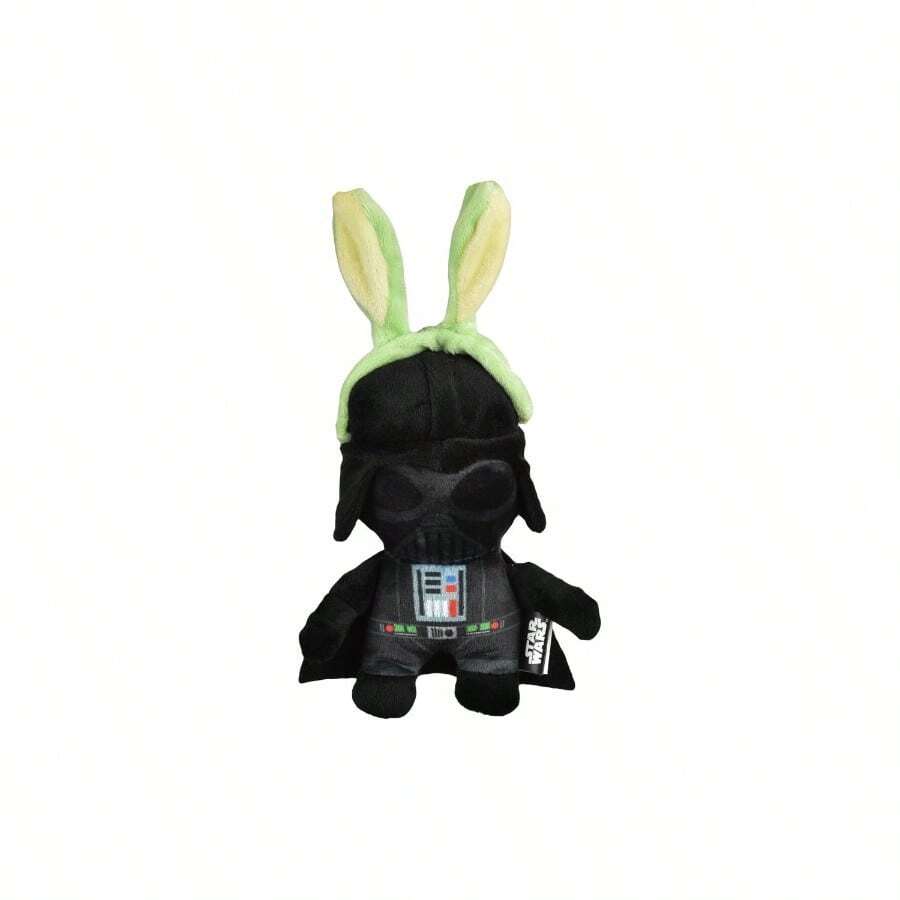 : Easter 6 inch Bunny Side Squeaker Pet 6 Plush Squeaker Easter Vader Pet Dogs Easter Stuffed 6 Inch - Conejito de + 6 pulgadas - 1 paquete - Ver 1