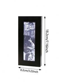 2x6 Inch Multifunctional Photo Frame Stand, Tabletop Picture Display Holder For Bedroom Nightstand, Office Desk, Living Room - Multicolor - View 12