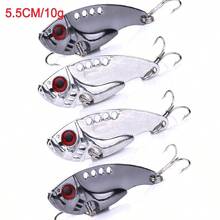 4pcs/Set Winter Deep Water VIB Lure, Full Sinking Layer Long Cast Artificial Bait, Deep Water Assault, Bass & Crappie Hard Bait