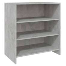 Credenza vidaXL Grigio Cemento 70x40,5x75 cm Materiale a base di legno - Multicolore - Visualizzare 8