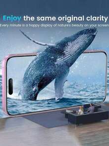 两片装钢化玻璃屏幕保护膜，兼容 17/17 Pro/17 Pro Max/17 Air/16/16 Plus/16 Pro/16 Pro Max/15/14/13/12/11 Pro Max/X/XS/XR/Mini/7/8/14 Plus。也兼容 14/15 Pro Max。钢化玻璃材质，9H+ 高硬度。 - 無色 - 查看 2