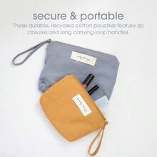 huPearhead Mom Things and Baby Things - Juego de 2 bolsas de pañales esenciales para almacenamiento de pañales cosméticos neutros y bolsas de accesorios para mamá nueva y recién nacido regalo del día220 - como en la foto - Ver 6