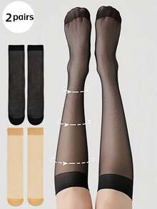 100/60/50/40/20/10 paia di calzini ultra sottili e leggeri invisibili per il polpaccio, trasparenti senza traccia anti-gancio per le dita