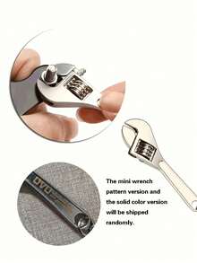 3pcs Mini Screwdriver Set With Keychain, Adjustable Metal Pocket Tool Kit, Suitable For Camping Accessories, Multifunctional Mini Wrench Keyring - Universal Tools For Car, Bicycle, Motorcycle Repair - Creative Gifts For Men - Multicolor - View 9