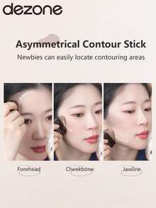 DEZONE VSO1修容棒，灰棕色，适合白皙和橄榄肤色 - VS01 - 查看 5