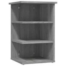 Credenza vidaXL Sonoma Grigio 35x35x55 cm Materiale a base di legno - Multicolore - Visualizzare 10