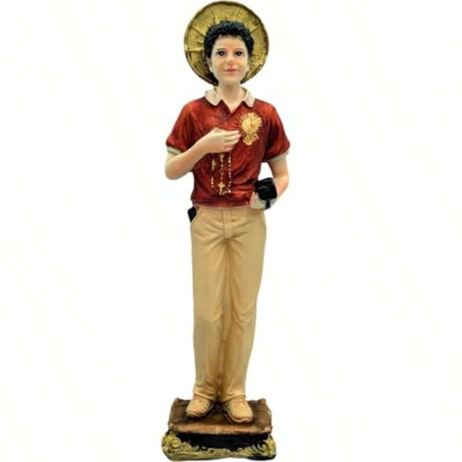 Figura Virgen del Rocío o Blanca Paloma, 10 cm