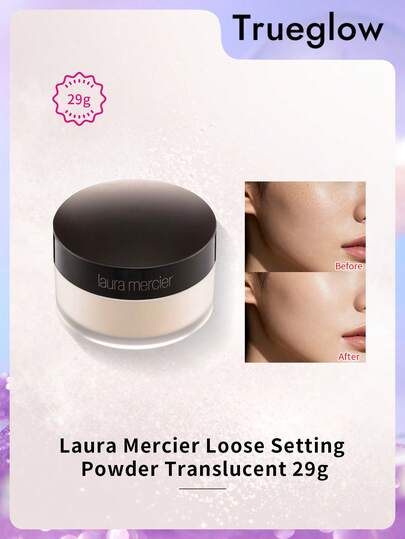 Laura Mercier 透明散粉 #色号 29g，持久妆效，控油，轻盈配方，全天持妆，不卡粉，不显细纹