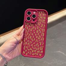 La carcasa del teléfono anti - caída simple y de moda está hecha de material tpu con estampado animal y está disponible para iPhone 17, 16, 15, 14, 13, 12, 11 Pro / air / xR / XS y samsungs25 / S24 / S23 / S22 / Fe / plus, que ofrece protección de amortiguación. Regalos para amigos y San valentín. - Negro - Ver 8