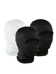 1pc Mesh Face Mask Sun Protection Hood Hat Neck Gaiter All-In-One UV Protection Cycling Mask, Suitable For Daily Outings, Spring Trips, Travel And More - Style C - View 3