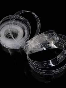 10/20/30/50个装塑料气球夹和杆，简约透明气球支架，适合派对使用 - 透明色 - 查看 6