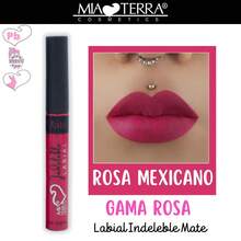 MIA TERRA COSMETICS LABIAL INDELEBLE - ROSA MEXICANO - Ver 1