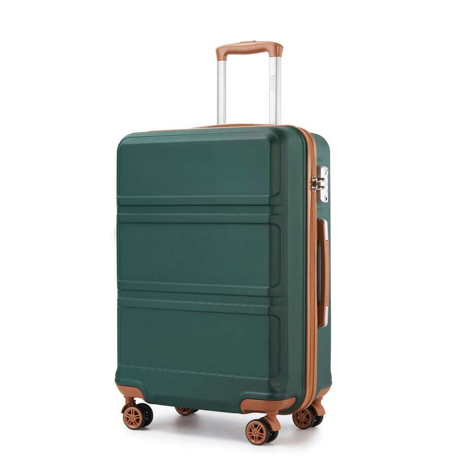 20 24 28 32 Inch Suitcase ABS PC Hard Shell Luggage Carry On Cabin Check In XL Extra Large Lightweight Spinner Wheels TSA Lock 3 Piece Set Travel