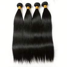 12A 马来西亚直发束 原始人发束 处女发 1/3/4 件束 短直发编织接发 - Natural Black - 查看 76