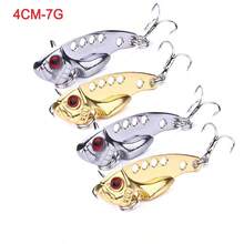 4pcs/Set Winter Deep Water VIB Lure, Full Sinking Layer Long Cast Artificial Bait, Deep Water Assault, Bass & Crappie Hard Bait
