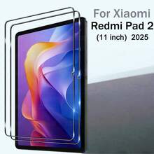 Bộ 2 miếng dán màn hình cường lực 9H cho Redmi Pad 2 11 inch (mẫu 2025), chống trầy xước, độ phân giải cao, trong suốt. - Trong sáng - Xem 14