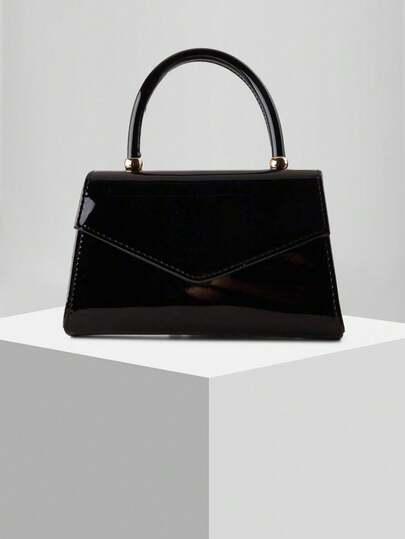 New Glossy European & American Style Clutch Bag, Evening Bag, Party Bag, Chain Bag, Formal Dress Bag, Ideal For Weddings, Galas, Parties, Celebrations. Best Gift For Women