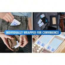 100-Pack Disposable Lens Cleaning Wipes - Individually Packaged, Moisturizing Lens Cleaner Suitable For Eyeglasses, Fashion Glasses, Mobile Phone Screens, Electronic Products, And Camera Lenses - Gentle Cleaning, Clear Vision, Powerful Dust Removal, Easy To Carry, Quick-Drying And Scratch-Free, Durable Packaging, Screen Protector, High-Quality Wipes, Stunning Visual Effect. - 100pcs - 查看 4