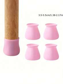 Silicone Chair Leg Covers, Anti-Slip Furniture Protectors, Thickened Universal Table And Chair Leg Covers, Noise-Reducing Decorative Pads - Multicolor - View 8