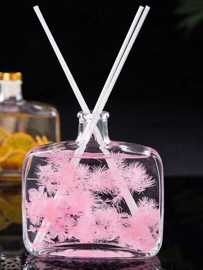 1 st doftdiffusor med äkta blommor och vinstockar, flamlös aromaterapi eterisk olja för långvarig doft i upp till 9 månader, 100 ml luktborttagare för badrum och sovrum, lyxig heminredning för kvinnor, inflyttningsfest, spa, presentidéer för födelsedag, examen, jul, mors dag, presenter till män, presenter till män