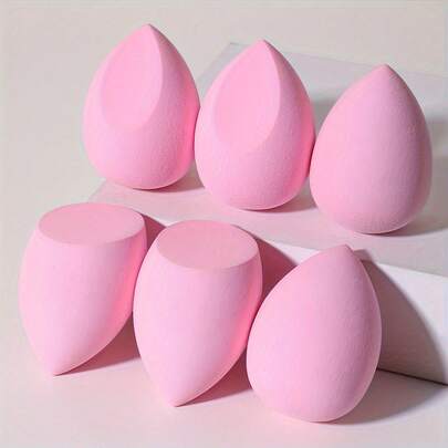 1/9pcs Hydrophilic Polyurethane Makeup Sponge Set, Multi-Shaped Soft Powder Puff, Suitable For Face, Foundation And Concealer Blending Tool, Multi-Functional Dry/Wet Use, Unisex, Applicable For Foundation, Loose Powder, Concealer, Blush, Highlighter Makeup Tools,Giveaways,Travel,Cheap Stuff,Travel Essential