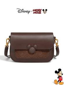 Women's New Retro Mickey Mouse High-End Small Square Bag - Luxury Niche Style Bag For Commuting, Shoulder And Crossbody - Multicolor - View 2