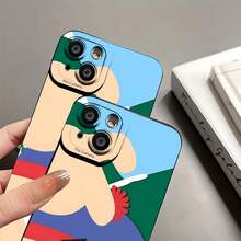 Estuche para teléfono con diseño de personaje de Stan Marsh Compatible con estuches para teléfonos   17  16 Pro Max  15 Pro Max  13 y  12 Hecho de material de TPU que brinda protección contra golpes y caídas Un gran regalo para familiares, amigos, seres queridos, novios, novias y para Navidad - Negro - Ver 7